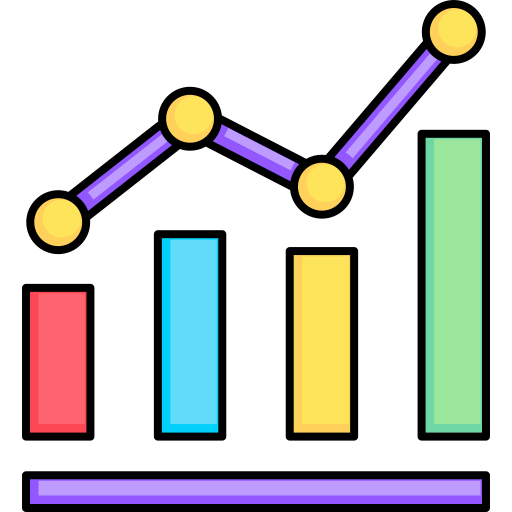 statistieken Generic color lineal-color icoon