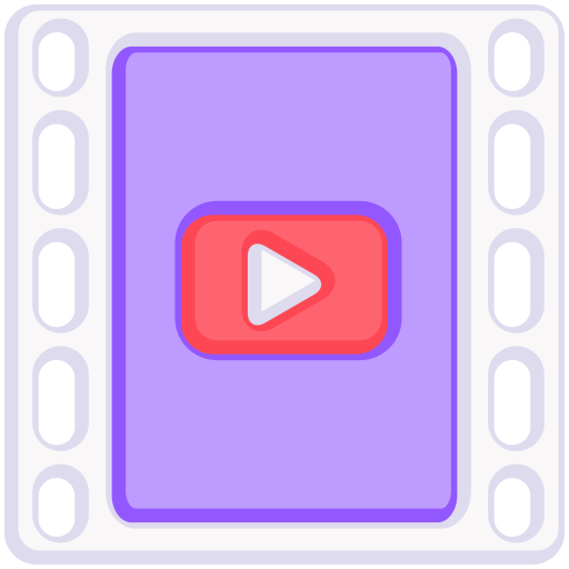 video Generic color fill icon