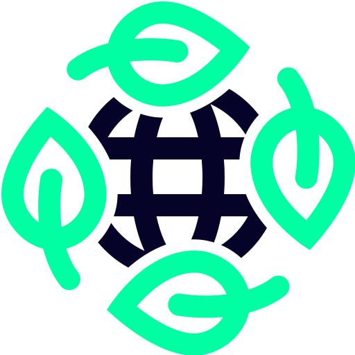 mundo verde Generic color outline icono
