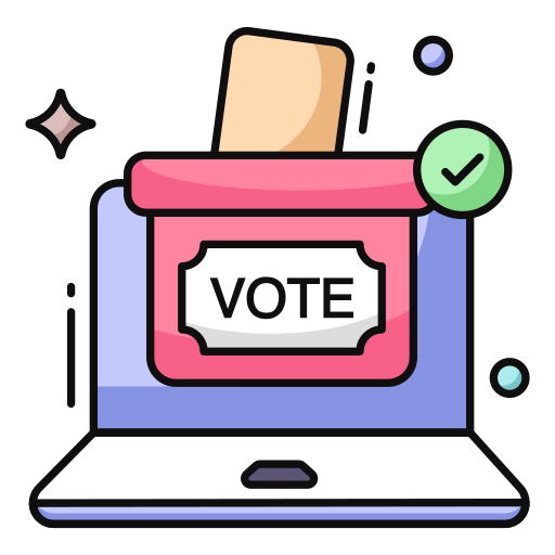 votación en línea Generic color lineal-color icono