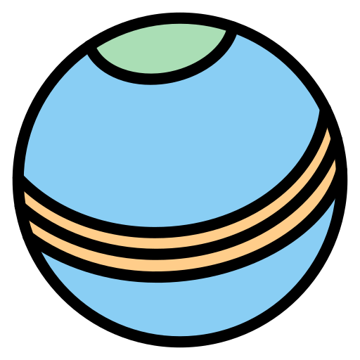 gumowa piłka Generic color lineal-color ikona