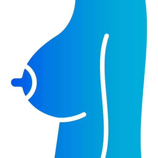 Breast Generic gradient fill icon