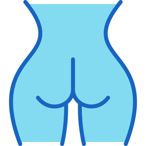 Buttocks Generic color lineal-color icon
