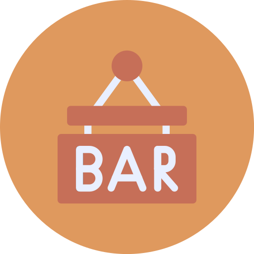 Bar sign Generic color fill icon