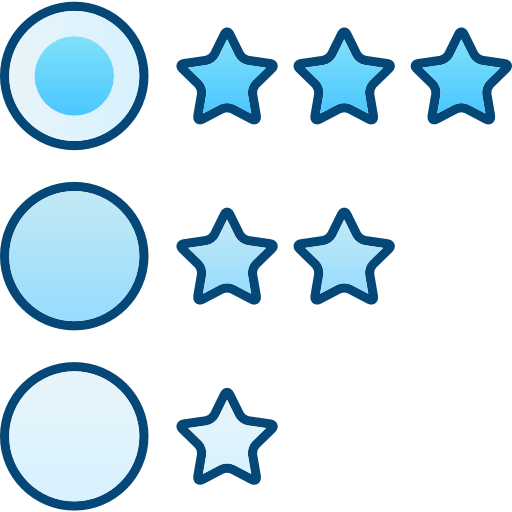 Rating Cubydesign Blue icon