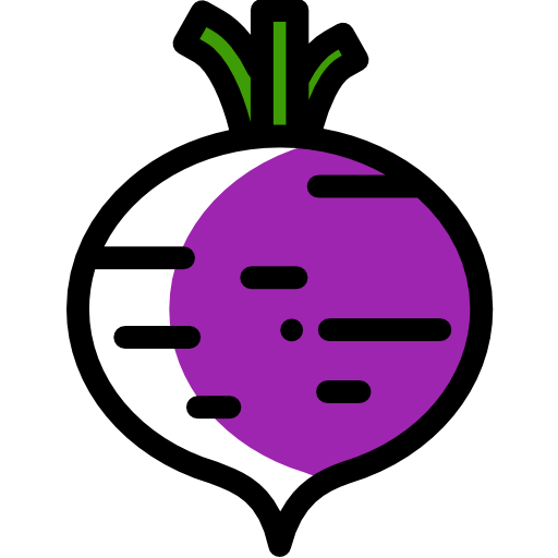 buraczany Detailed Rounded Color Omission ikona