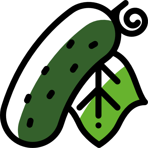 Cucumber Detailed Rounded Color Omission icon