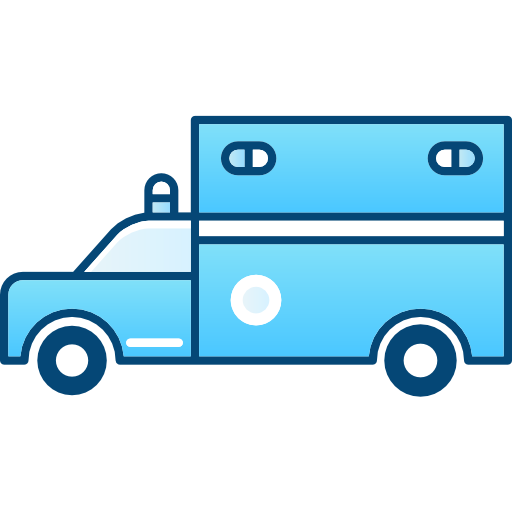 ambulancia Cubydesign Blue icono