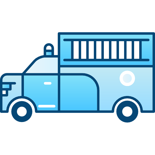 消防車 Cubydesign Blue icon