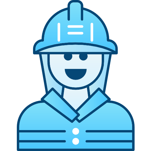 Пожарник Cubydesign Blue иконка