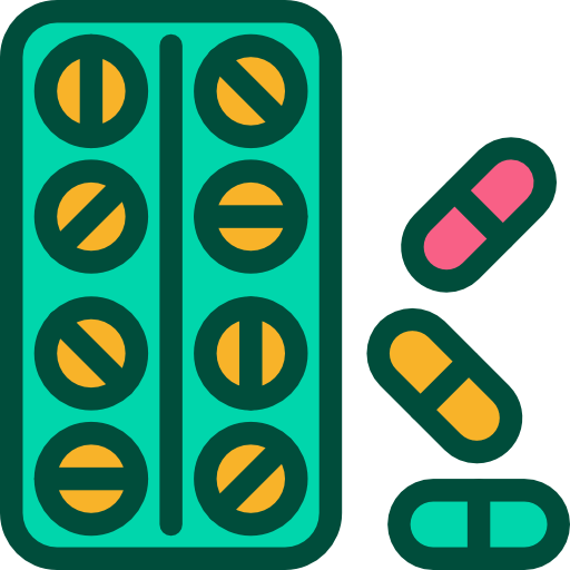 medicamento Berkahicon Lineal Color icono