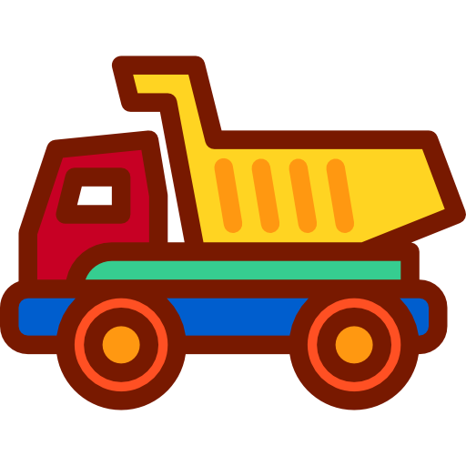 트럭 Berkahicon Lineal Color icon