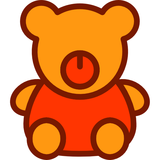 teddybär Berkahicon Lineal Color icon