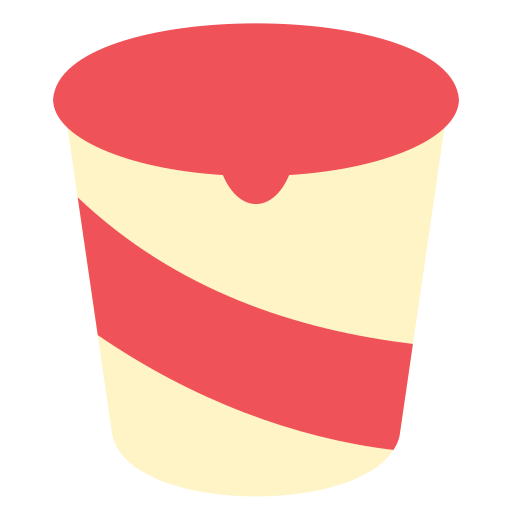 taza de fideos Generic color fill icono