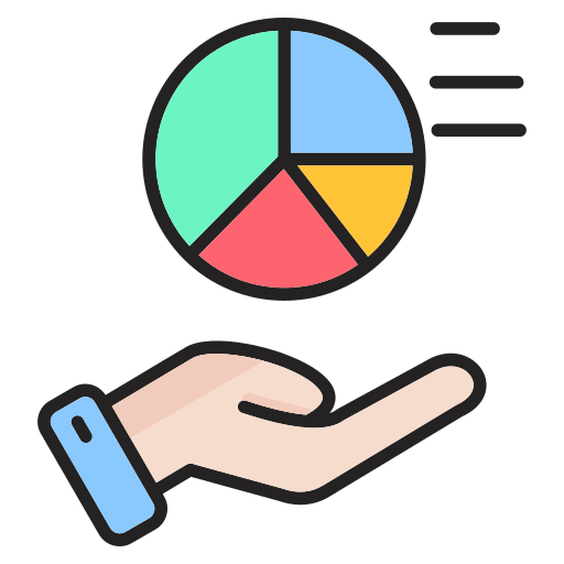 데이터 관리 Generic color lineal-color icon