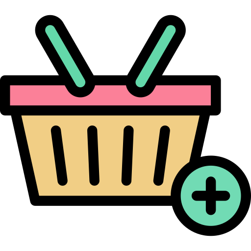 Shopping basket Generic color lineal-color icon