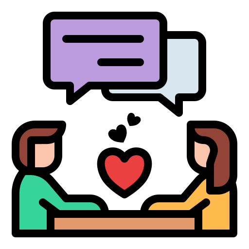 Love talk Generic color lineal-color icon