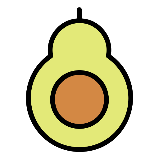 아보카도 Generic color lineal-color icon