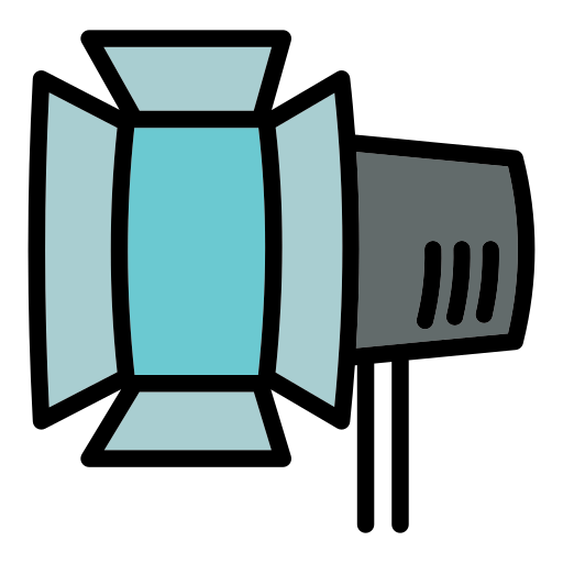 film Generic color lineal-color ikona