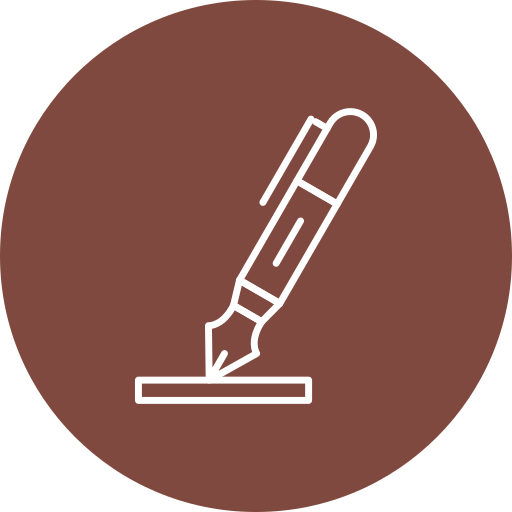 Ink pen Generic color fill icon
