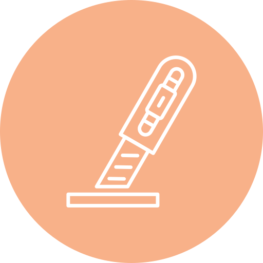 Paper cutter Generic color fill icon