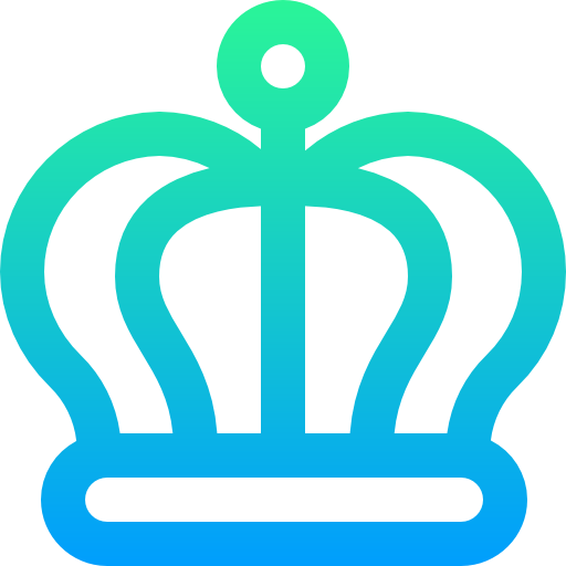 corona Super Basic Straight Gradient icono