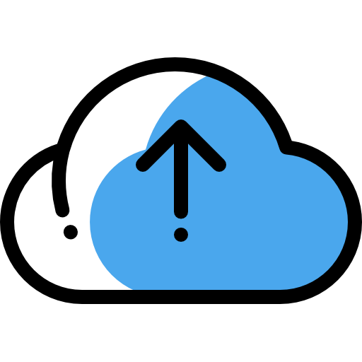 구름 Detailed Rounded Color Omission icon