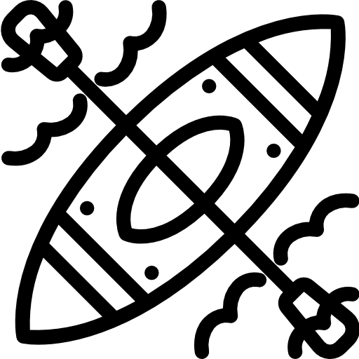 kajak Berkahicon Lineal ikona