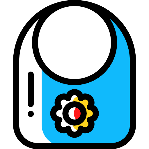 エプロン Detailed Rounded Color Omission icon