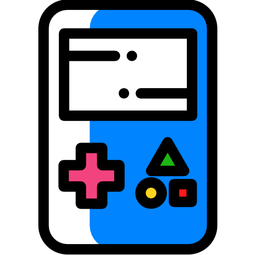 게임 콘솔 Detailed Rounded Color Omission icon