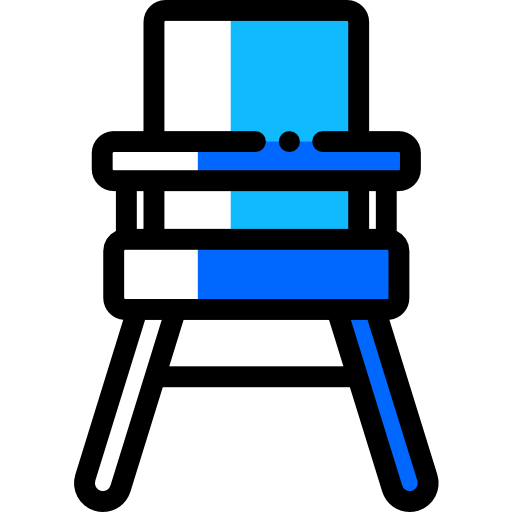 授乳椅子 Detailed Rounded Color Omission icon