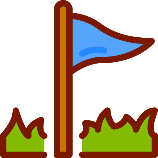 깃발 Berkahicon Lineal Color icon