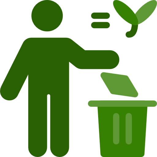 Выбросить мусор Berkahicon Flat иконка
