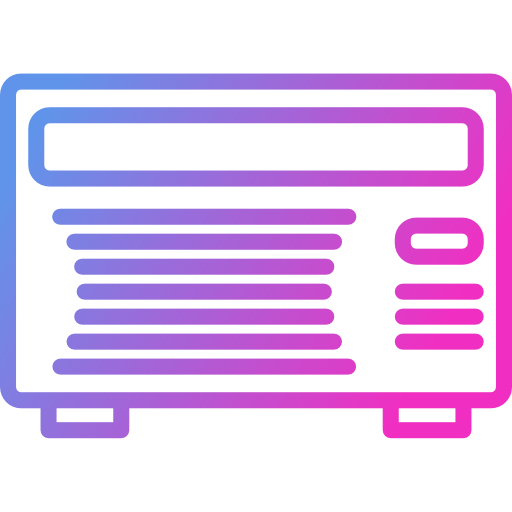 Air conditioner Cubydesign Gradient icon