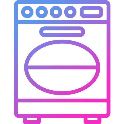 Dishwasher Cubydesign Gradient icon