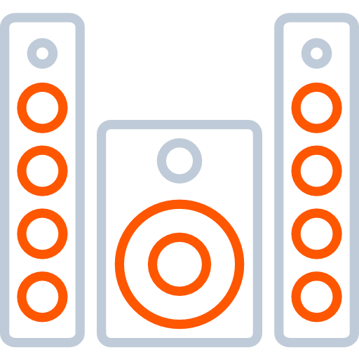 Speaker Cubydesign Two Tone icon