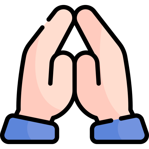 Prayer Kawaii Lineal color icon