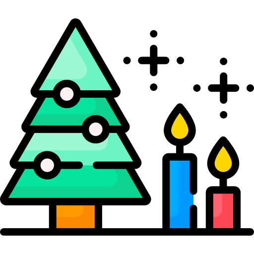 Рождество Special Lineal color иконка