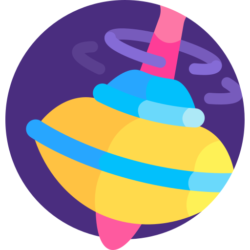 Spinning top Detailed Flat Circular Flat icon