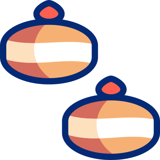 sufganija Basic Accent Lineal Color icon