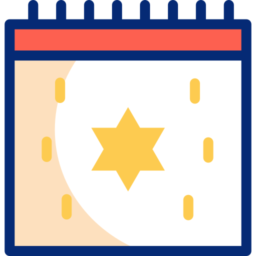 kalendarz Basic Accent Lineal Color ikona
