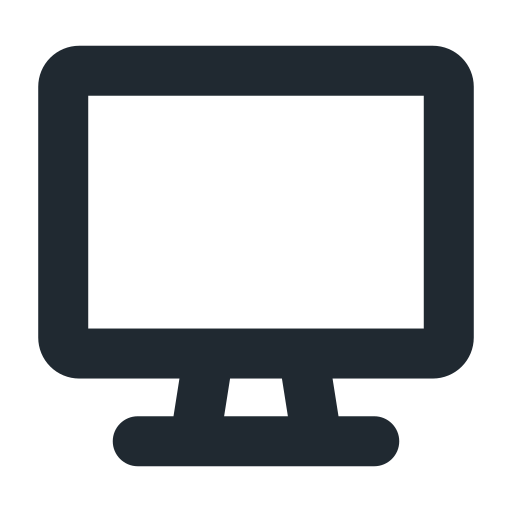 monitor Generic outline icono