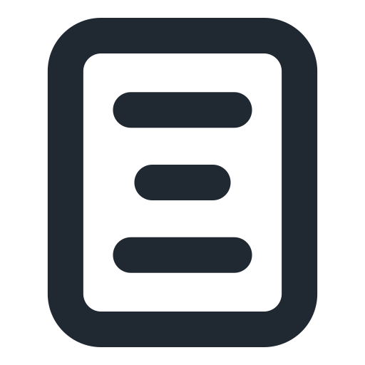 document Generic outline icoon