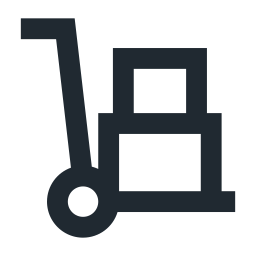winkelwagen Generic outline icoon