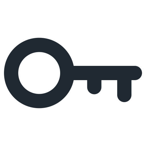 Key Generic outline icon