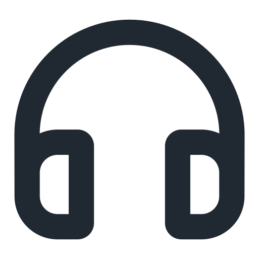 zestaw słuchawkowy Generic outline ikona