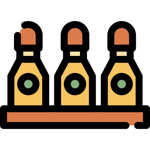 botellas Generic color lineal-color icono