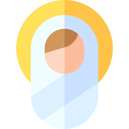 Jesus Basic Straight Flat icon