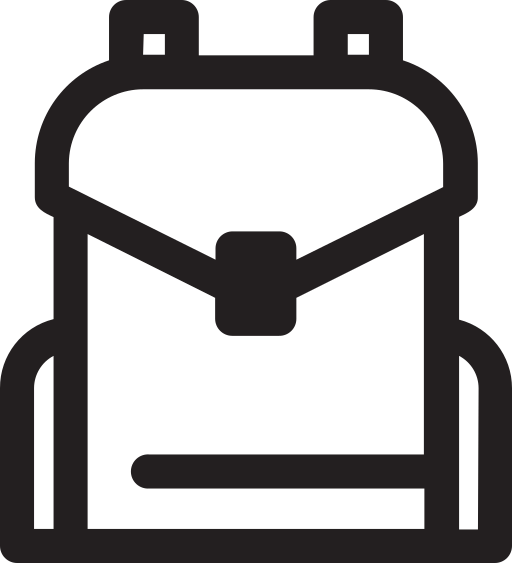 plecak Generic outline ikona
