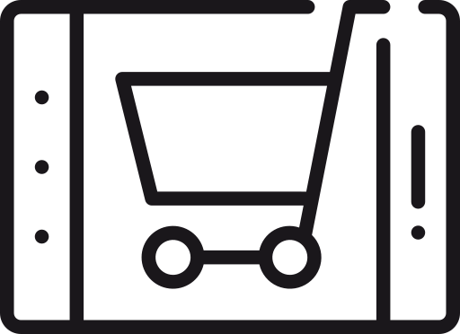 e-commerce Generic outline icoon